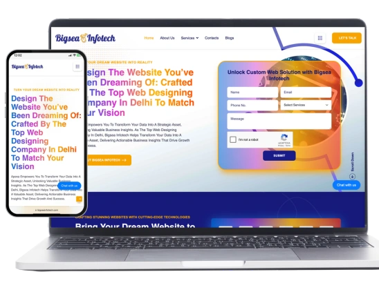 Website designing company in delhi India